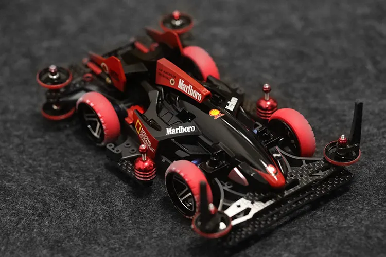 Съемка PROUD STAR 18641 MA шасси Tamiya Mini 4WD модель автомобиля с модифицированным набором