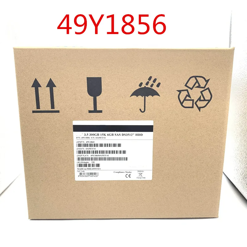 100%New In box  3 year warranty  300G 15K SAS 