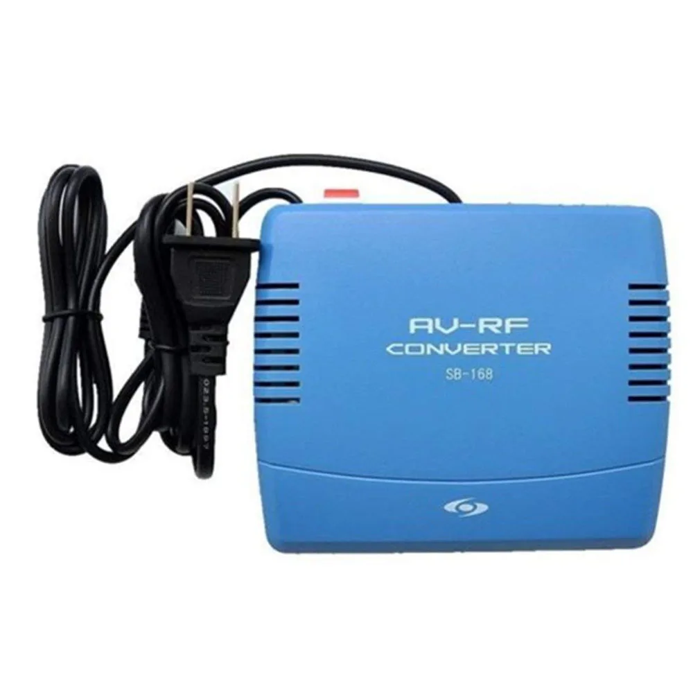 Conversor de Sinal de Vídeo Áudio Padrão do Sinal da Tevê do Sistema de Televisão do Conversor do Modulador do rf av à Tevê 220v ue Eua Plug - Image 2