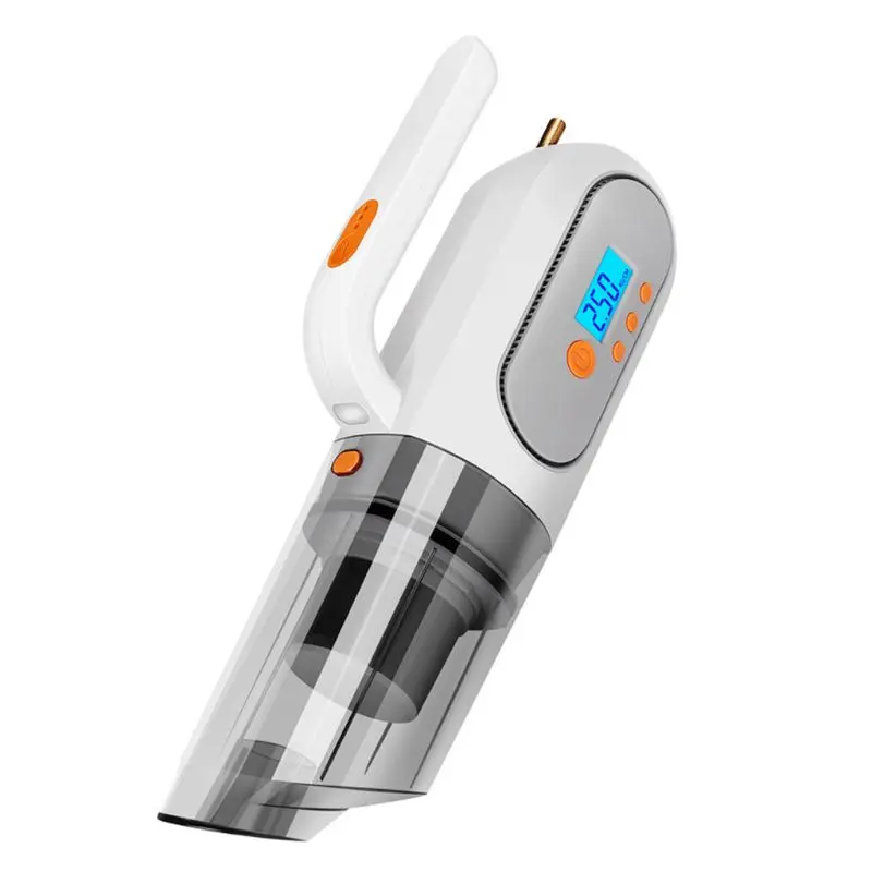 

Multifunctional Car Vacuum Cleaner with Air Pump Tire Pressure Monitoring Light