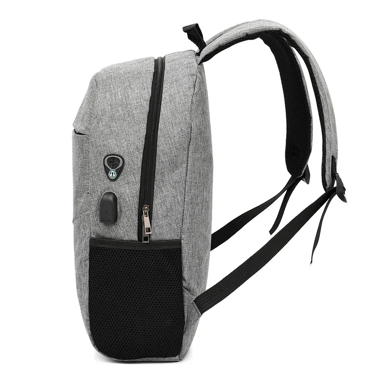 USB Charging Men's Bag Casual Multifunctional Backpacks Men School Bags 3 sets Backpacks Night Reflective 3PCS Men's Backpack
