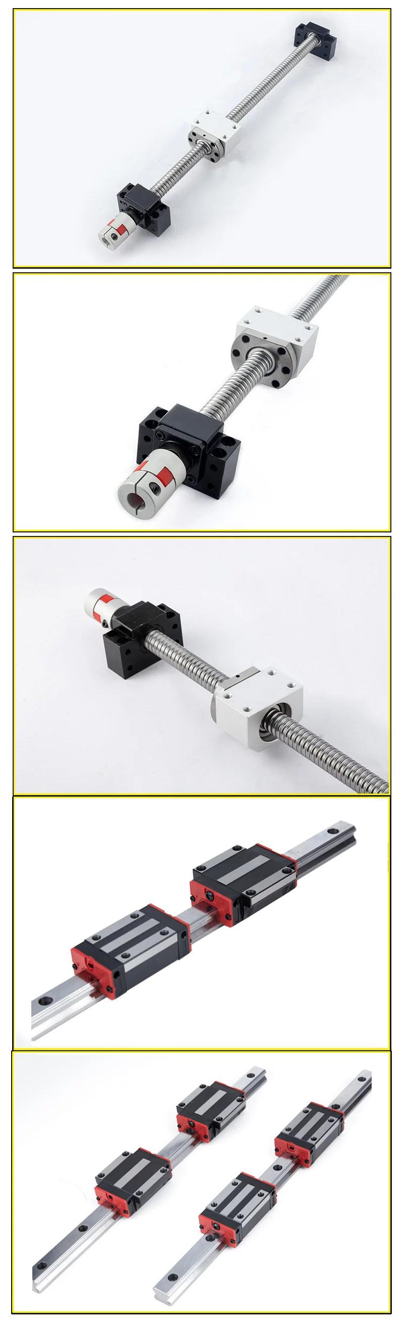 linear guide ball screw assembly