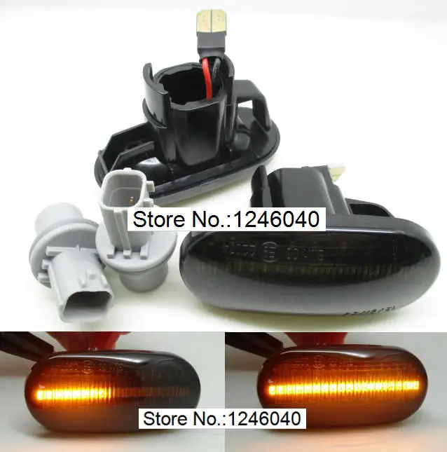 2x LED Side Marker Turn Signal Light for Honda Civic Acura Integra