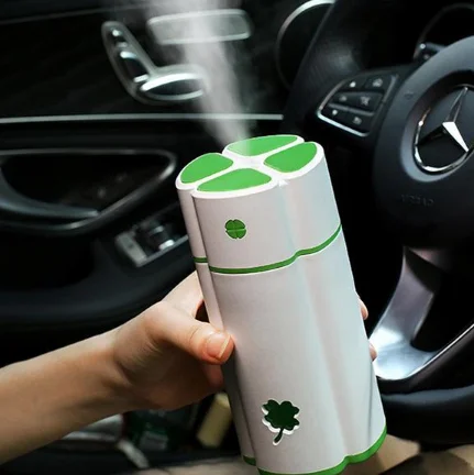 USB светодиодный четырехлистного светильник в форме клевера увлажнитель воздуха