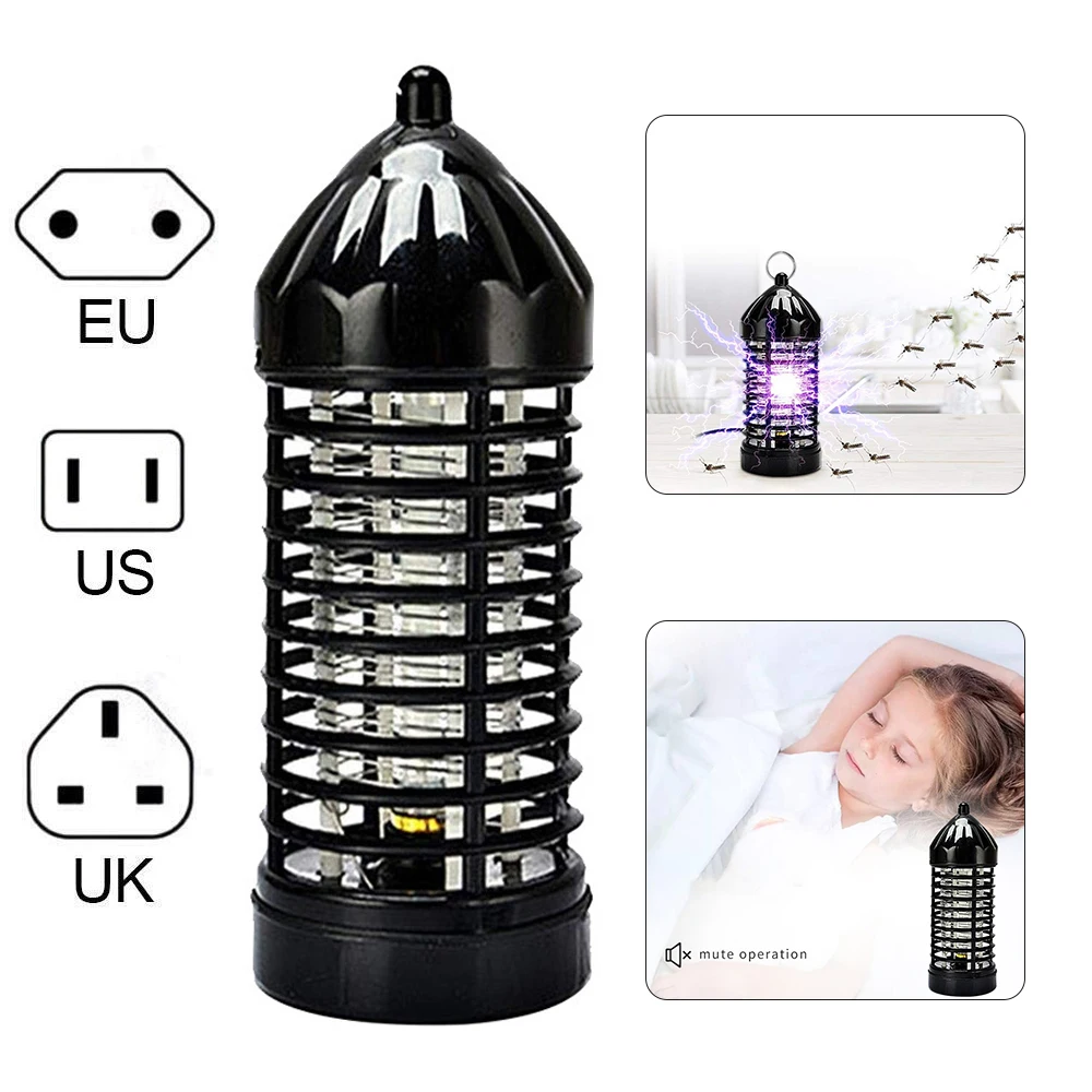 Creative Electric UV Mosquito Killer Lamp Fly Bug Repellent LED Anti Light Pest Control Insect Repeller For Home | Лампы и освещение