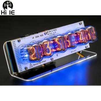 

IN-12 Nixie Tube Digital LED Clock Gift IN12 Glow Tube Clock Boyfriend Gift Creative Tube Russia Tube Living Room Decoration