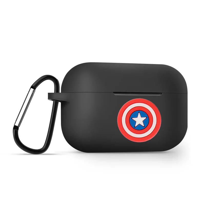 Милый чехол Marvel с человеком-пауком для Apple Airpods Pro 3, наушники для AirPods Pro, чехол, мультяшная Беспроводная bluetooth-гарнитура, чехол, сумка - Цвет: 1