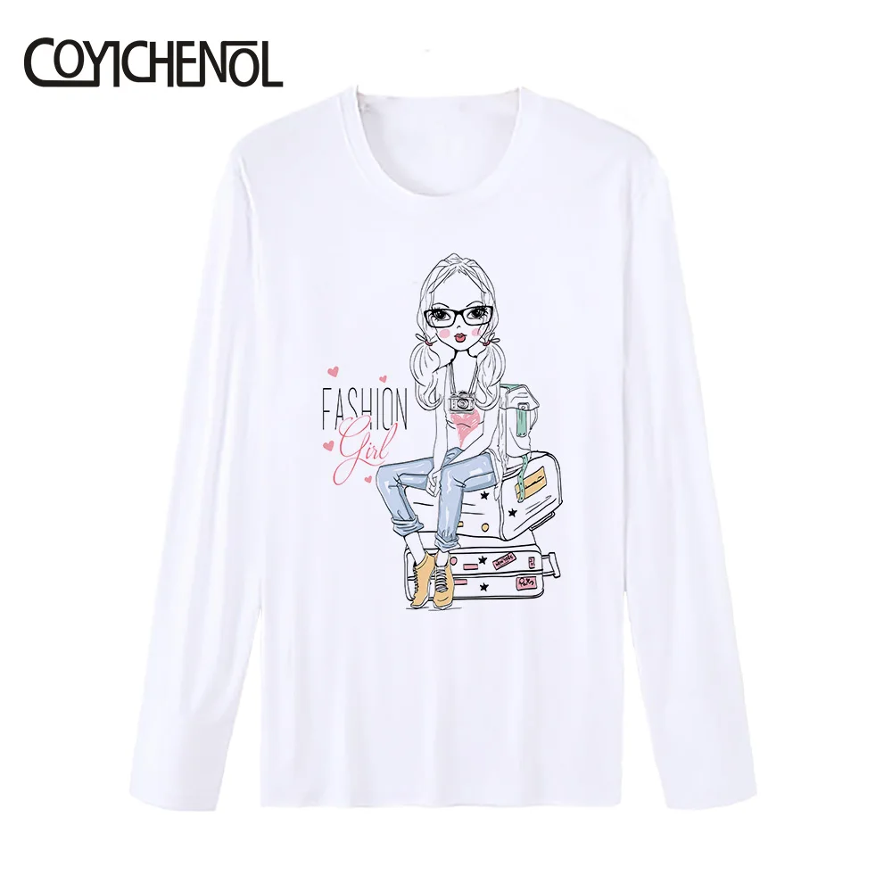 247.246. Hand drawn fashion cute girl long sleeve (3)