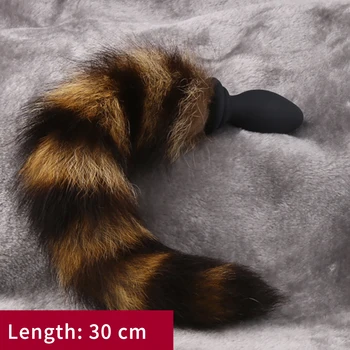 Remote Control Anal Plug Sex Toys For Couples 10 Frequency Fox Tail  Anus Dilator Vibrating Butt Plug Adults Sex Game Cosplay 4