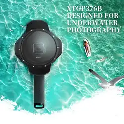 Купол порт подводный объектив чехол для GoPro Hero 5 6 7 черный плавающий ручной захват S порт s камера водонепроницаемый корпус Чехол