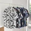 Hawaii Beach Shirt Men Quick Dry Summer Short Sleeve Male Print Casual Shirts Floral Loose Korean Clothing 2025 Vintage 1