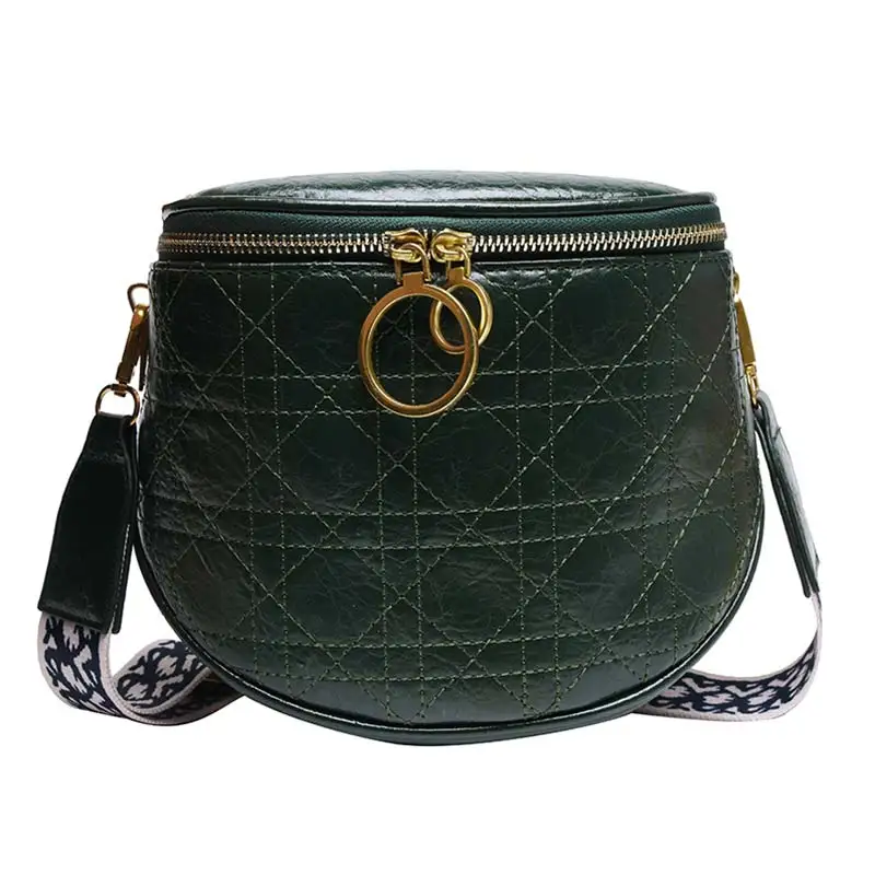 Брендовая дизайнерская женская сумка-мессенджер, модная женская сумка из искусственной кожи, женская сумка на плечо, сумка через плечо, дорожная сумка на грудь, кошелек для телефона - Цвет: Зеленый