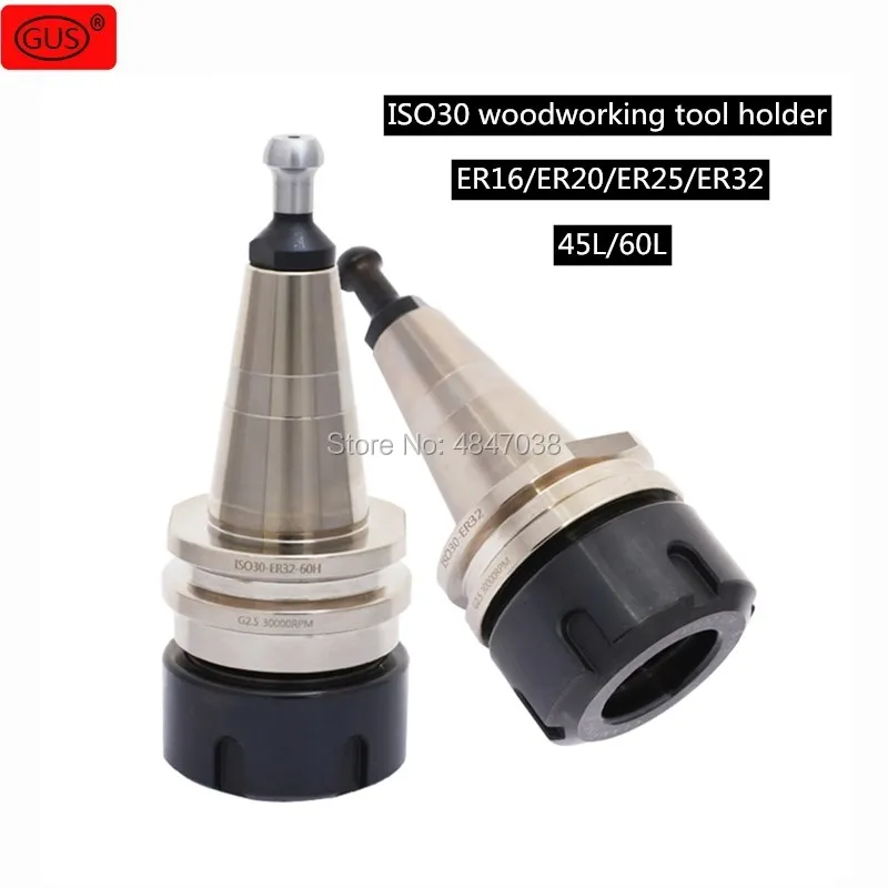 

Engraving machine dedicated woodworking tool holder ISO30-ER16 ER20 ER25 ER32 SK10 SK16-45L / 60L coated anti-rust