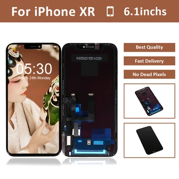 

Original 6.1 inch LCD For iPhone XR LCD Touch Display Screen Digitizer Assembly Mobile Phone Repair Parts Black Free Shipping