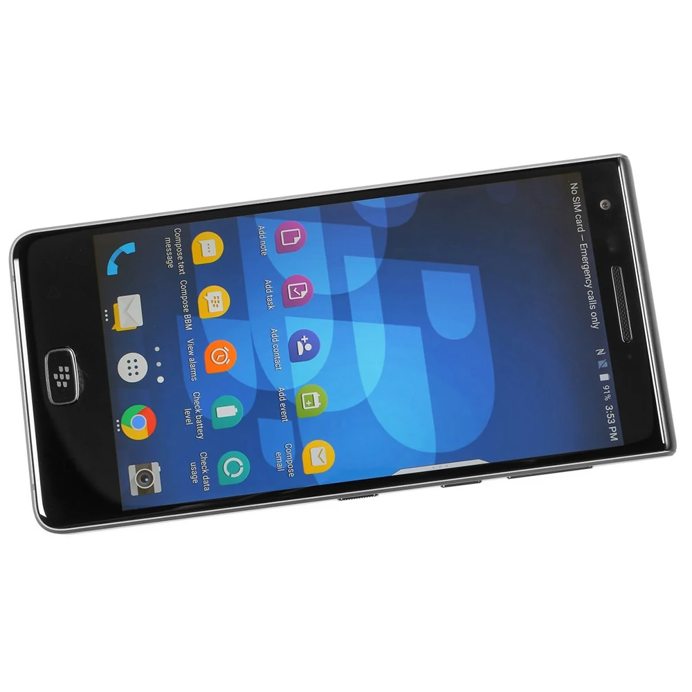 Original Unlocked BlackBerry Motion Cell Phone 32GB ROM 4GB RAM Mobile 12MP Camera Smartphone Bluetooth Touch Screen WiFi Bar 2
