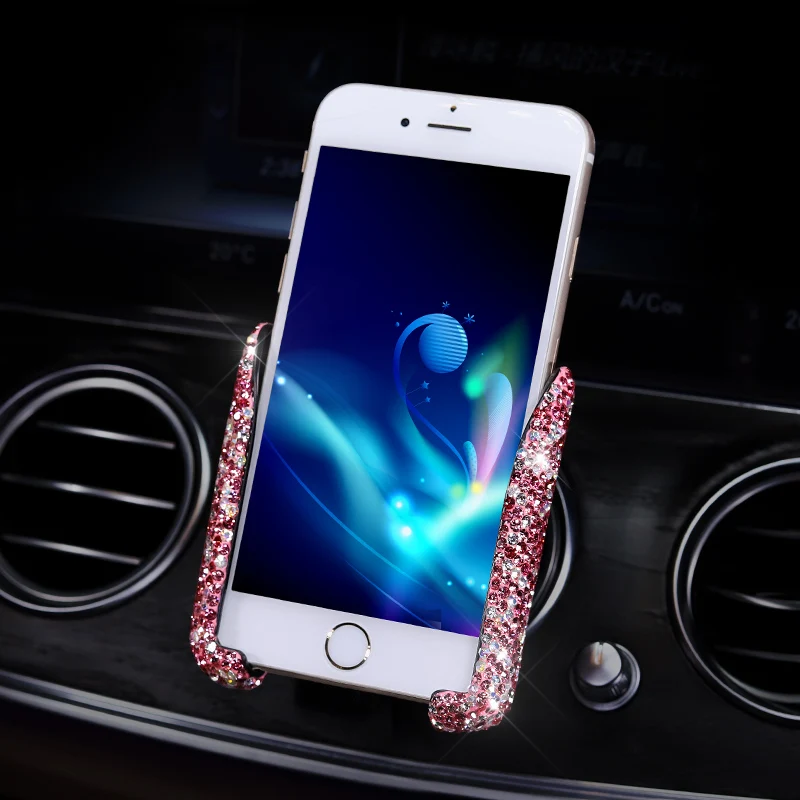 New-Diamond-Crystal-Universal-Car-Phone-Holder-Gravity-Car-Air-Vent-Mount-Mobile-Phone-Holder-Stand-for-iPhone-X-8