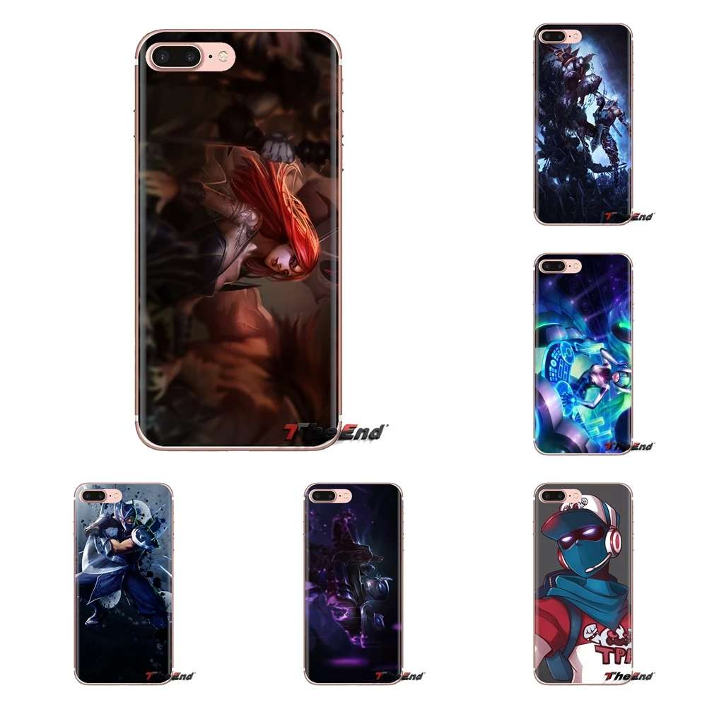 

Shen Sona League of Legends LOL For Xiaomi Redmi 4A S2 Note 3 3S 4 4X 5 Plus 6 7 6A Pro Pocophone F1 Transparent Soft Shell Case