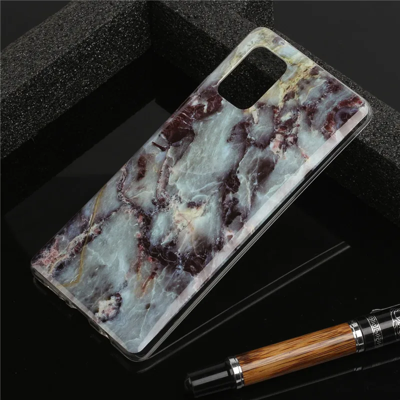 Marble Nebula Pattern Cover for Redmi Note 9T 9 8 7 6 5 Pro 5A 4 Case Soft Silicone TPU Fashion Glossy Phone Protective Shell | Мобильные