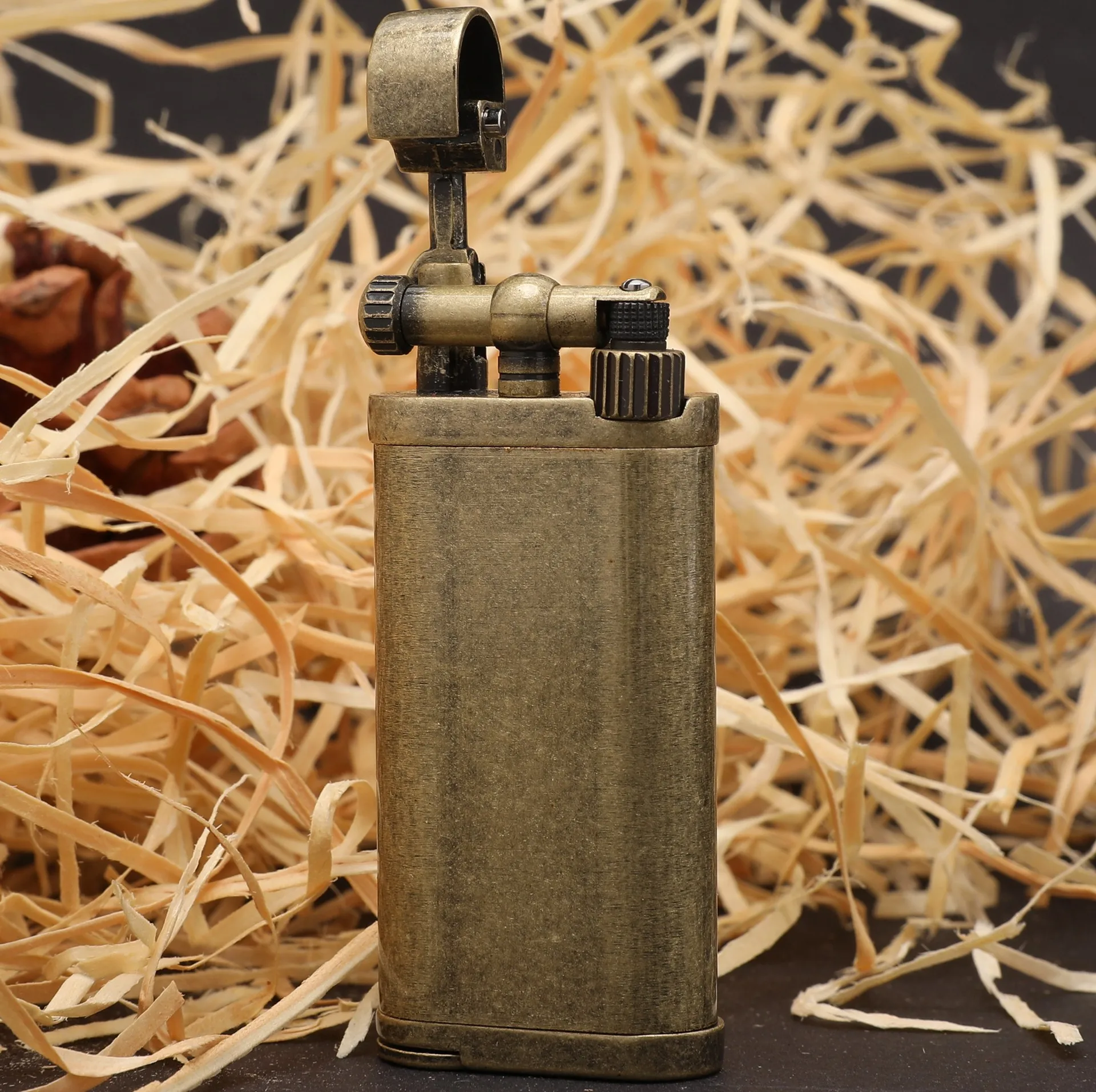 Metal Turbine Pipe Lighter Outdoor Portable Gadget