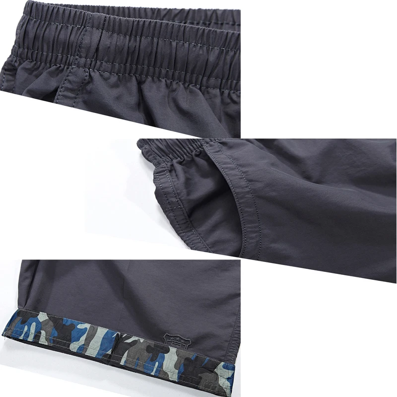 Men's Outdoor Clothing Sports Pants for Men Quick Dry Beach Wading Hiking Camping Fly Fishing Shorts Pants Sweatpants Large Size