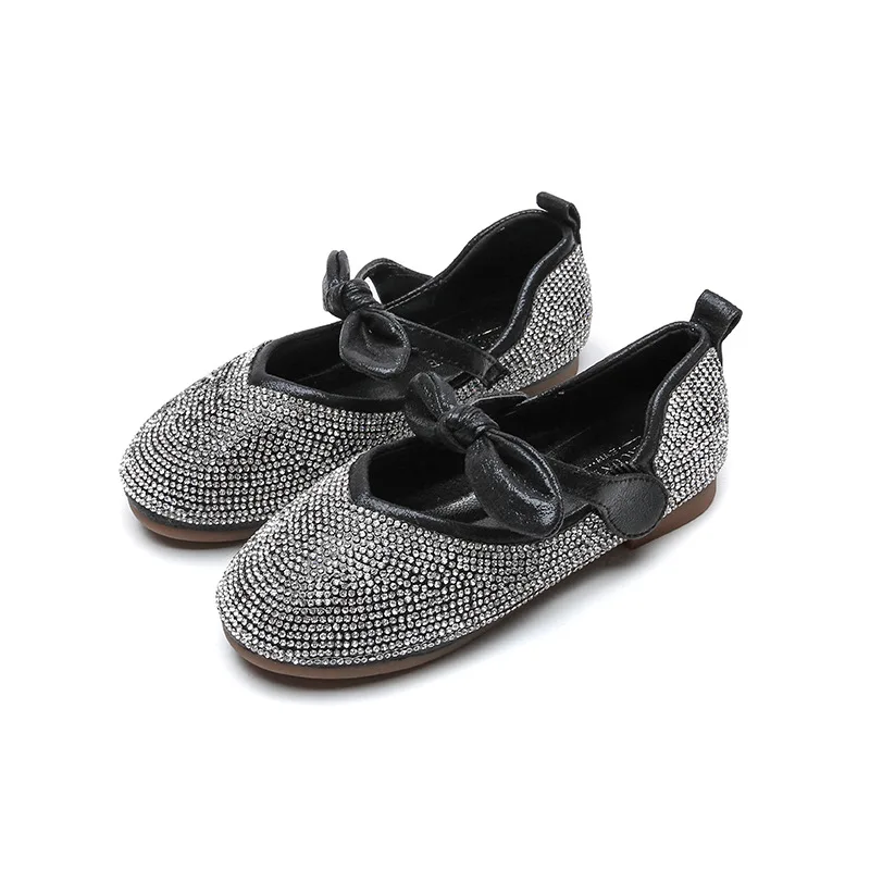 black patent girl shoes