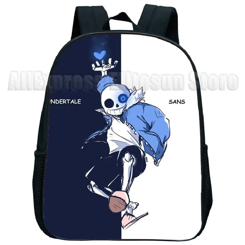 UNDERTALE Sans And Papyrus Mini mochila para ninos y ninas mochila de guarderia mochilas de Anime de dibujos animados mochila para ninos pequenos