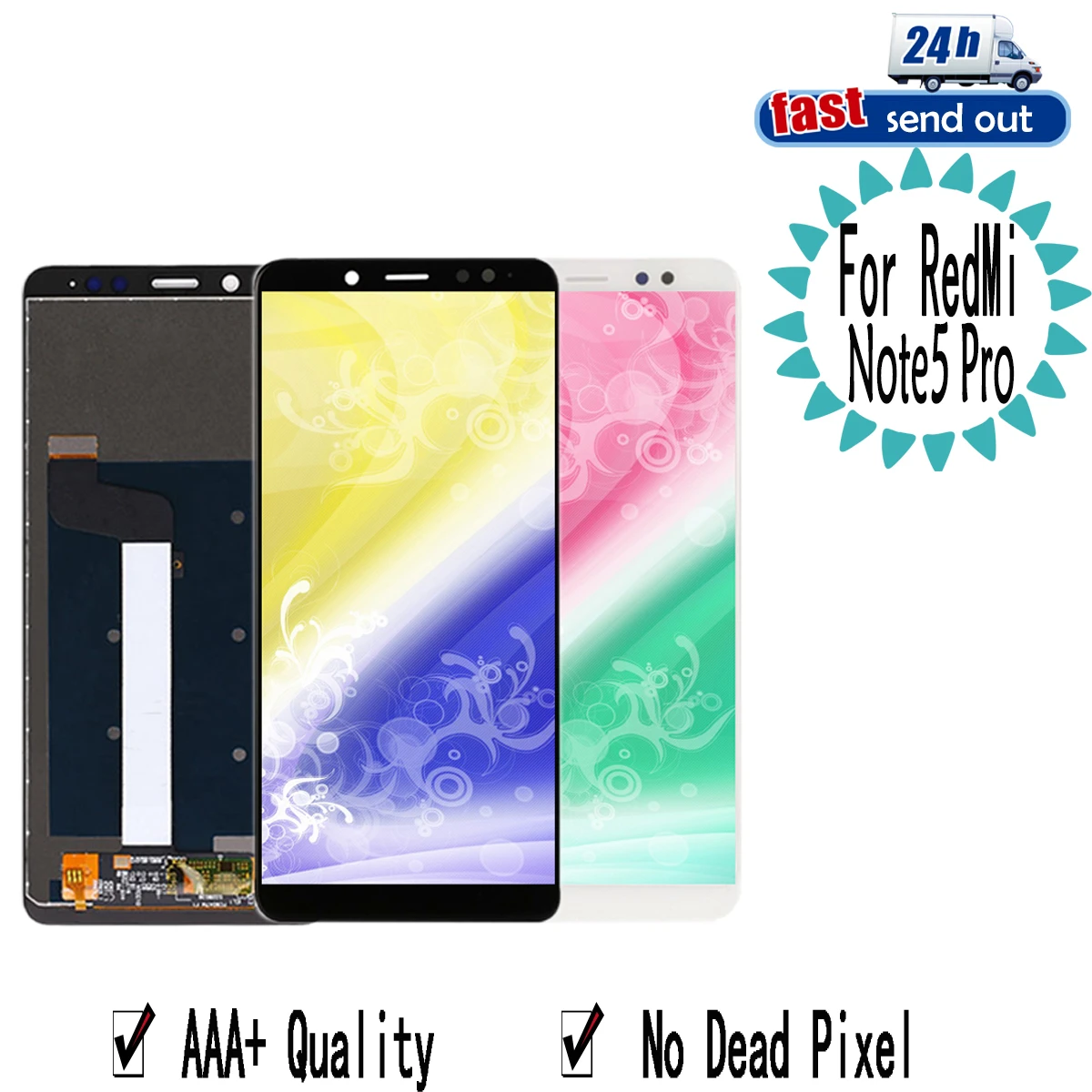 

ЖК-дисплей для Xiaomi Redmi Note 5 Pro, ЖК-дисплей для Xiaomi Redmi Note 5, сенсорный экран протестирован, дигитайзер в сборе