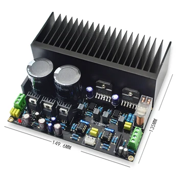 

LM3886 Stereo High Power Amplifier Board OP07 DC Servo 5534 Independent Op Amp Immersion Gold PCB Kit
