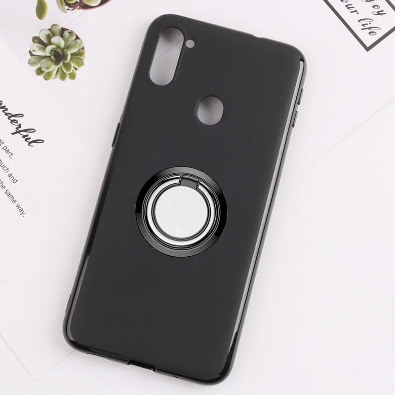 For Samsung Galaxy A11 Back Ring Holder Bracket Phone Case Cover Phone
