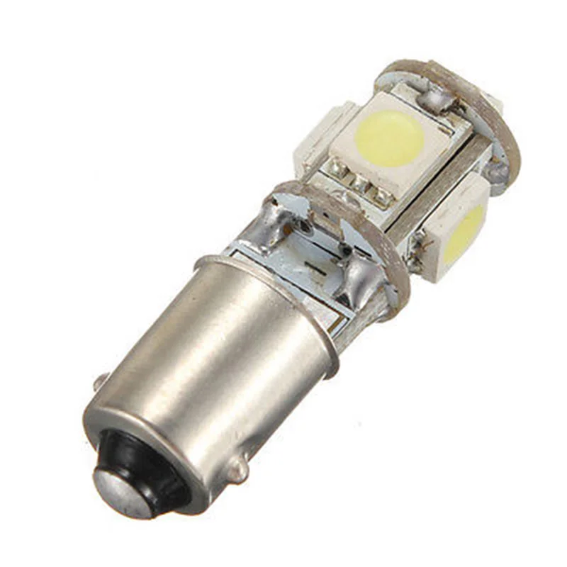 10x Авто интерьерный светильник BA9S T4W H6W 5SMD светодиодный Canbus без ошибок боковые огни