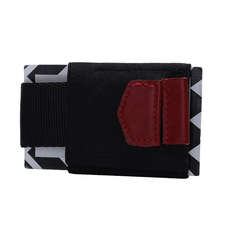 

Super Slim Elastic Card Holder Credit Card Case Minimalist Wallet Leather Coins Purse For Unisex Pocket Men Wallets