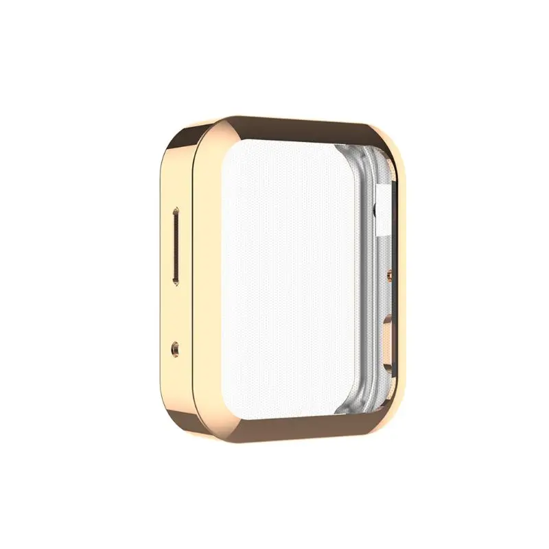 Полный защитный чехол Eletroplating TPU протектор экрана для XIaomi Smart Watch - Цвет: E