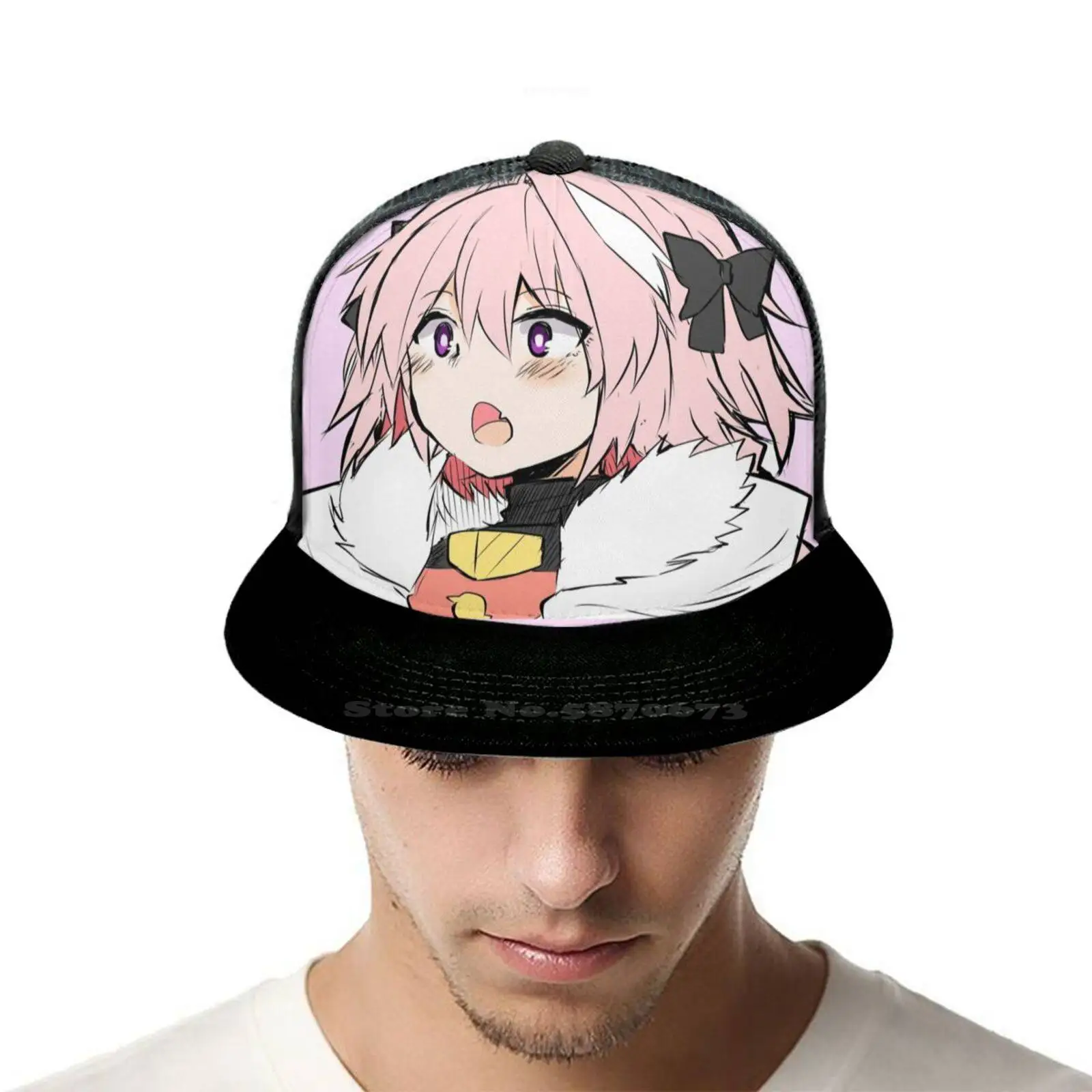 Бейсболка Astolfo для занятий спортом на открытом воздухе Кепка Fate Apocrypha аниме