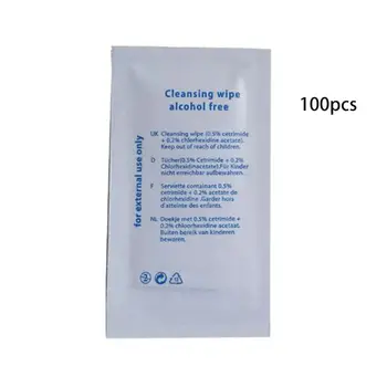 

100 packs Sanitizing Tissue Sterilization Wipes Non-Irritating Safety Hand Cleaning Wet Towel