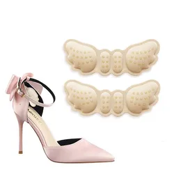 2pcs Butterfly Heel Insoles Heel Shoes Stickers for Heels Length Shoe Heel Pad Foot Care Anti Abrasion Keep Abreast Heel Pads
