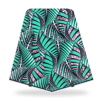 

2020 Hot Selling 6 Yards 100% Cotton African Wax Clothing Ankara Wax for Patchwork Sewing Wedding Dress