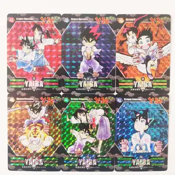 

24pcs/set Kenyuu Densetsu Yaiba Legend of Wind Thunder Sword Dragon Ball Z Hobby Collectibles Game Collection Cards