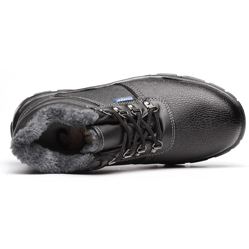 

Pure Cotton Thick Safety Shoes And Comfortable Wear-Resistant Anti-slip Anti-smashing And Anti-penetration Safety Shoes Velvet W