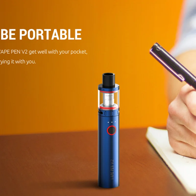 SMOK-Kit de vaporizador de cigarrillo electrónico, vaporizador de 60W, batería de 1600mAh, tanque de 3ml, malla de 0,15 ohm, bobinas, 22 - Imagen 4