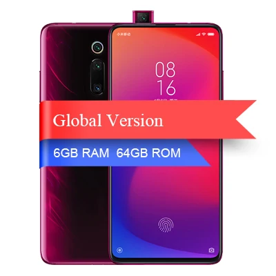 Смартфон Xiaomi Mi 9T 6GB 64GB Snapdragon 730 6,39 ''AMOLED 4000mAh Superbattery 18W QC 3,0 48MP Trible Camera - Цвет: Flame Red