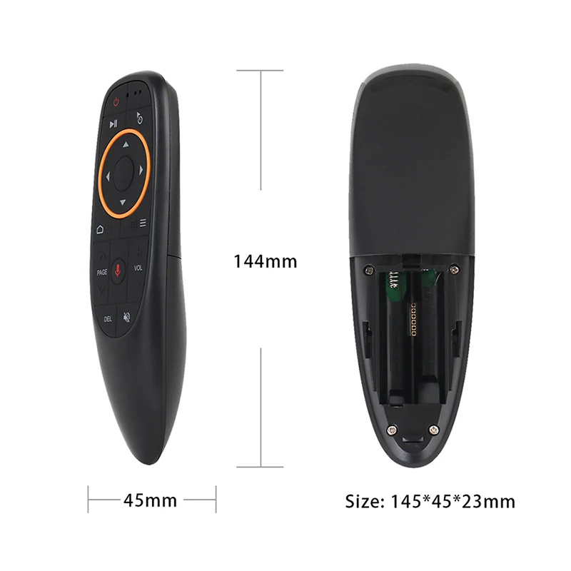 G10S Air Mouse голосовой пульт дистанционного управления 2 4G USB приемник для Android TV BOX PC