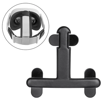 

PU Leather Soft Reduce Pressure Head Strap Pad for oculus Quest 2 VR Headset