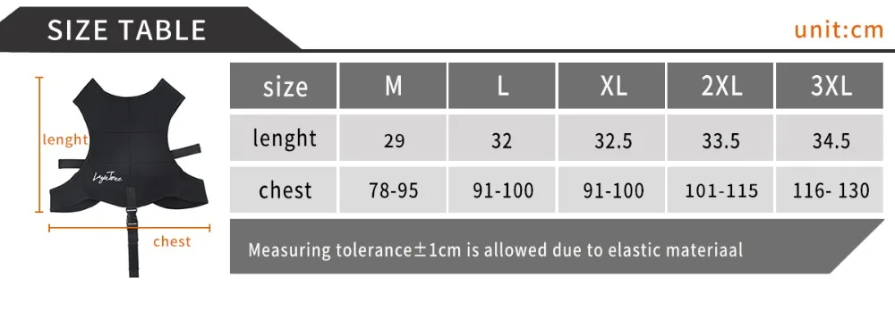 J1602尺码表英文