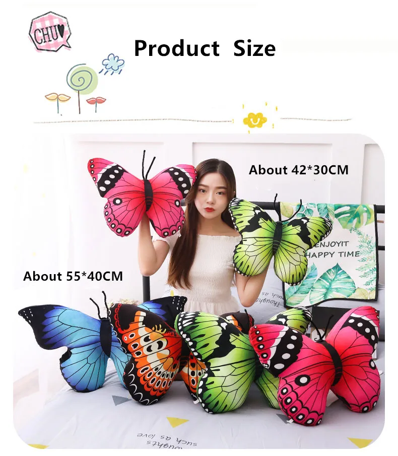 butterfly pillow