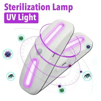 

2PCS Home USB COB LED Ultraviolet Light UV Lamp Portable Cabinet Kitchen Toilet Portable UV Bactericidal Lamp Pet Disinfection