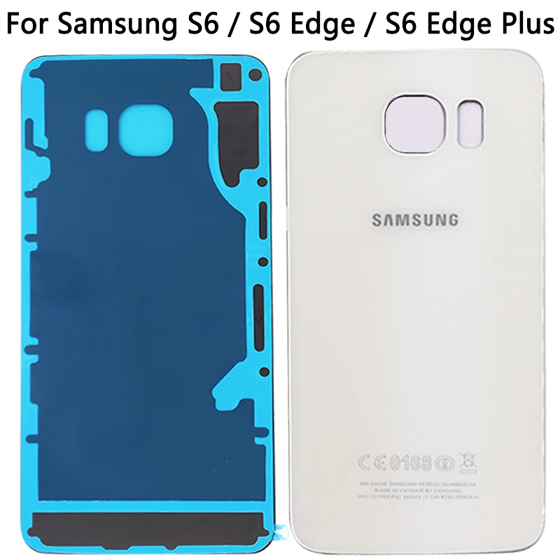 Чехол для samsung Galaxy S6 G920/S6 Edge G925/S6 Edge Plus G928, Задняя стеклянная крышка для S6