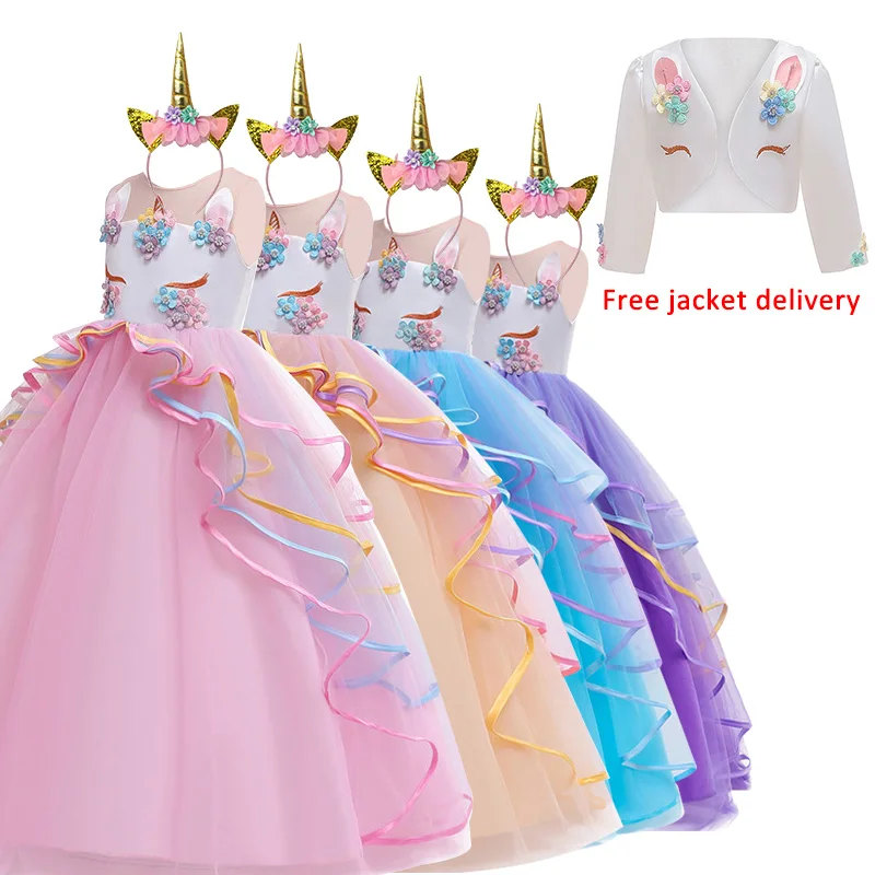 unicorn puffy dress