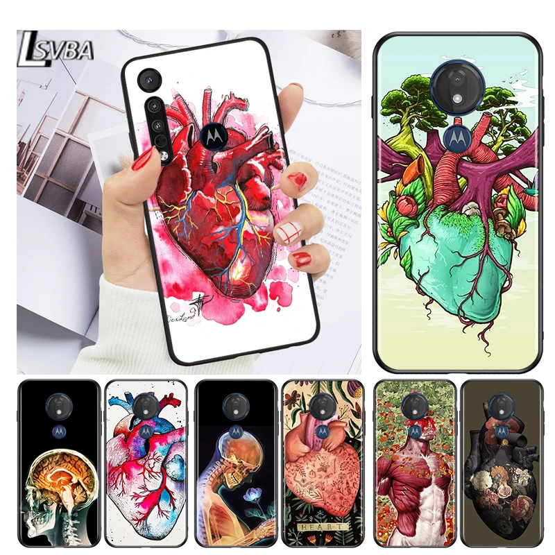Медицинский мозг человеческих органов для Motorola G9 G8 G E7 E6 One Play Marco Hyper Fusion Stylus Power Edge