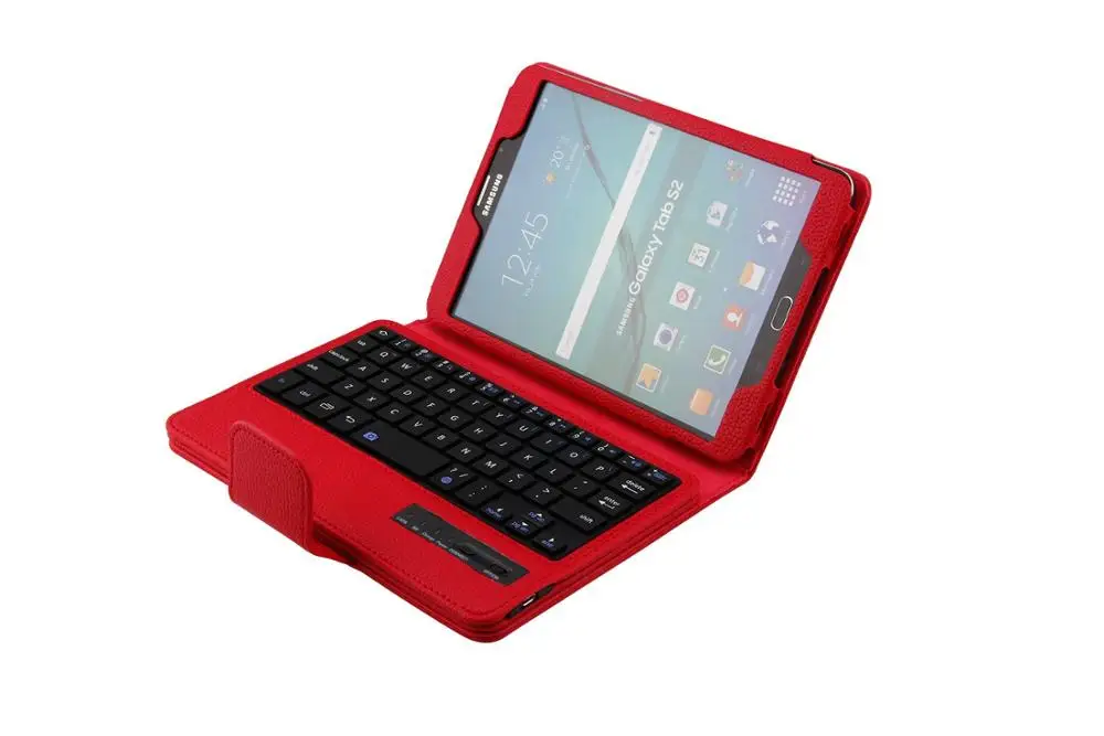 Магнитный чехол для samsung Galaxy Tab S2 T710 T715 с клавиатурой Bluetooth PU съемный чехол для samsung Tab S2 T710 чехол