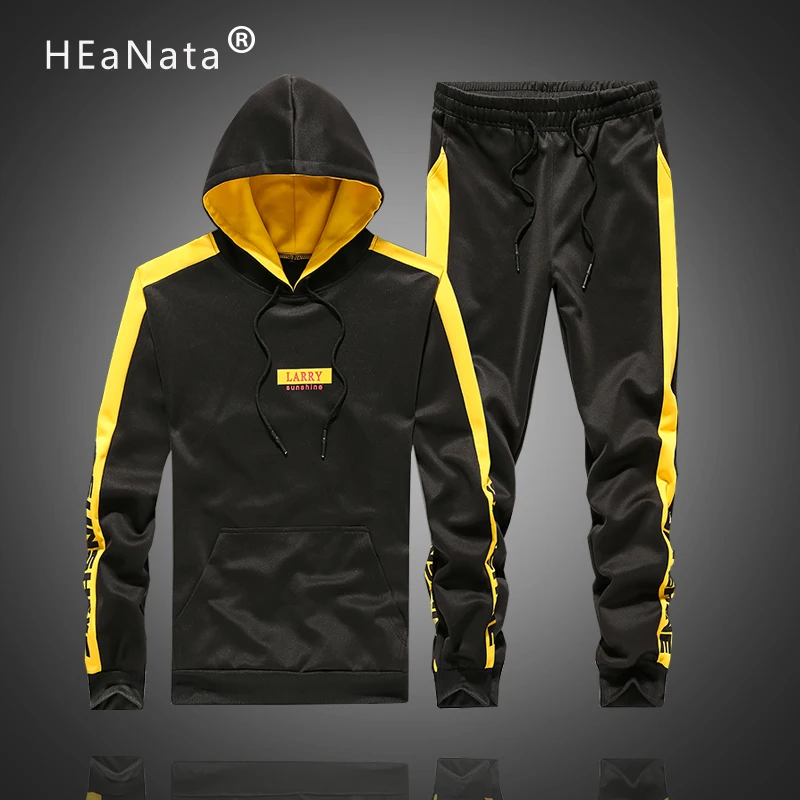 

Mens Winter Suits Luxury Hoodies Pants Hoody Men Long Sleeves Tracksuit Set Jogging Homme Sportwear Men Tracksuite for couples